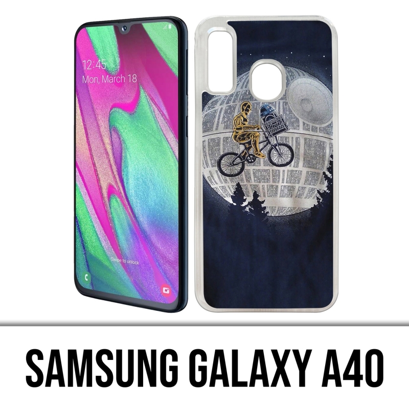 Coque Samsung Galaxy A40 - Star Wars Et C3Po