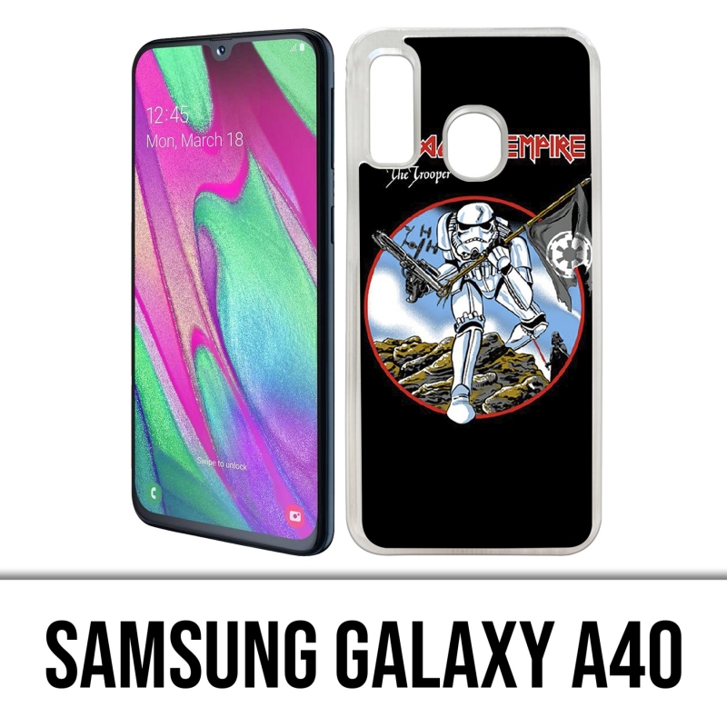 Coque Samsung Galaxy A40 - Star Wars Galactic Empire Trooper