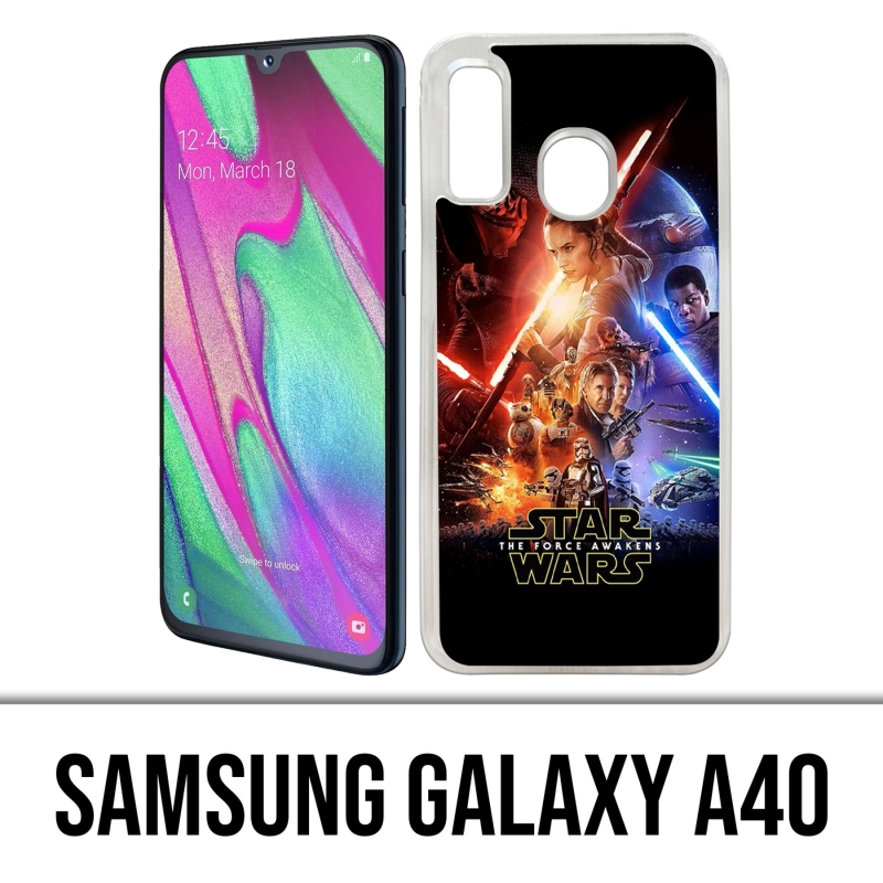 Funda Samsung Galaxy A40 - Star Wars The Force Returns