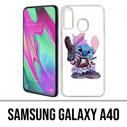 Coque Samsung Galaxy A40 - Stitch Deadpool