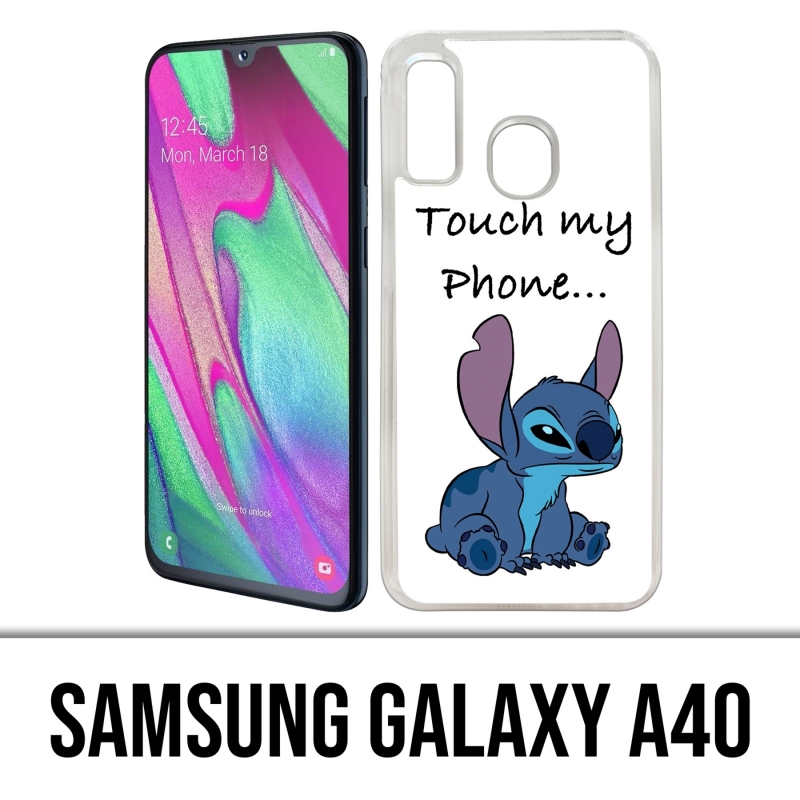 Custodia per Samsung Galaxy A40 - Stitch Touch My Phone 2