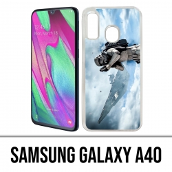 Coque Samsung Galaxy A40 - Stormtrooper Ciel