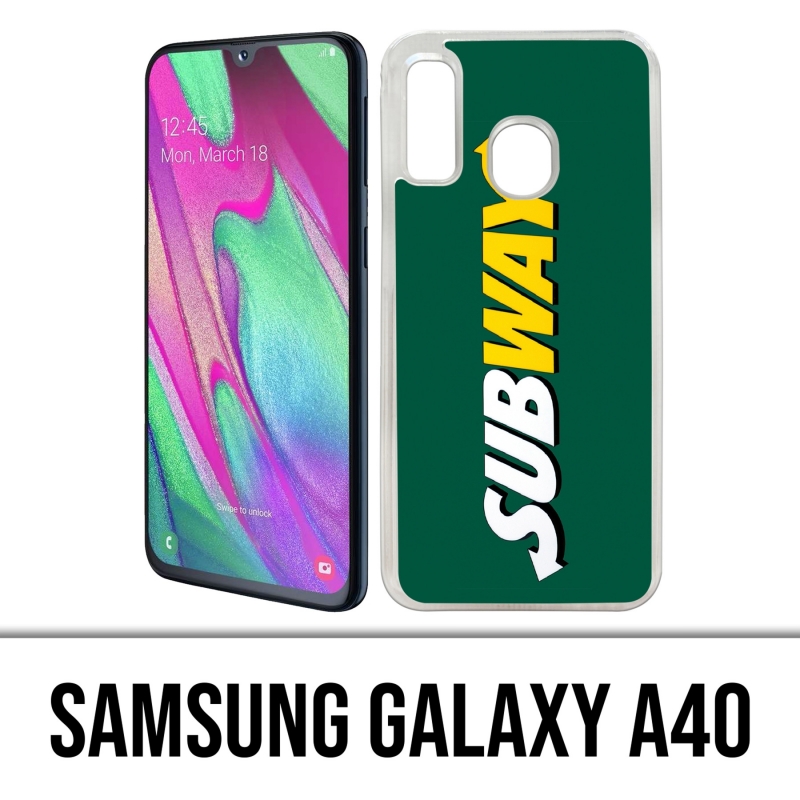Samsung Galaxy A40 Case - U-Bahn