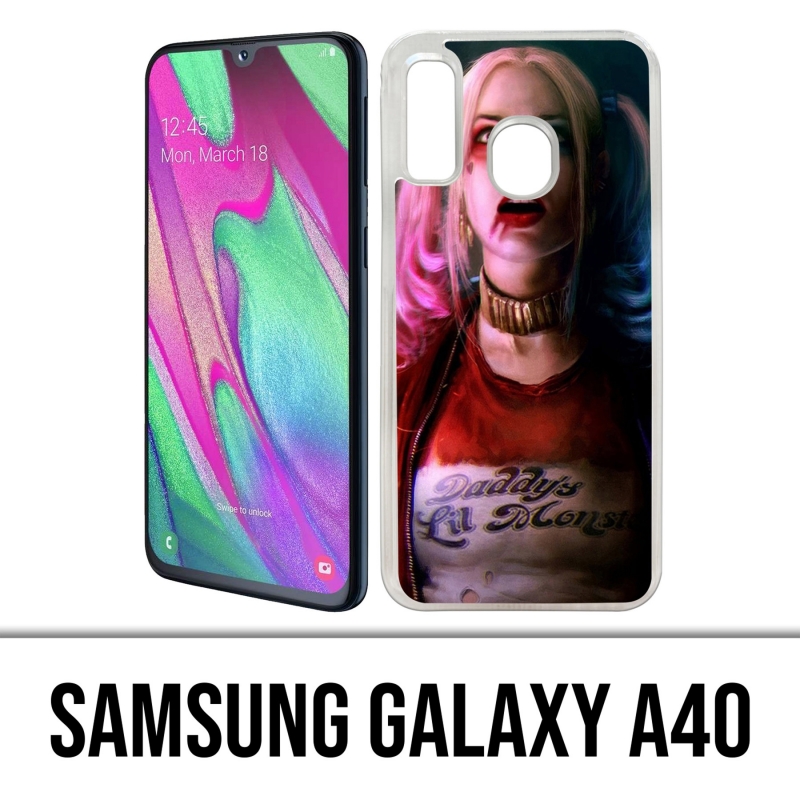 Coque Samsung Galaxy A40 - Suicide Squad Harley Quinn Margot Robbie