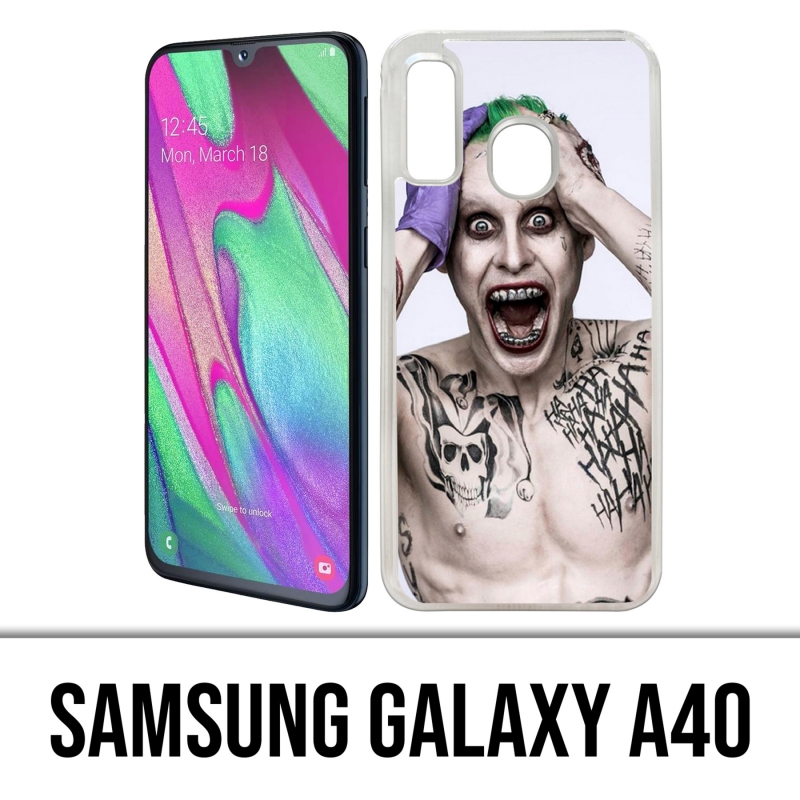 Coque Samsung Galaxy A40 - Suicide Squad Jared Leto Joker