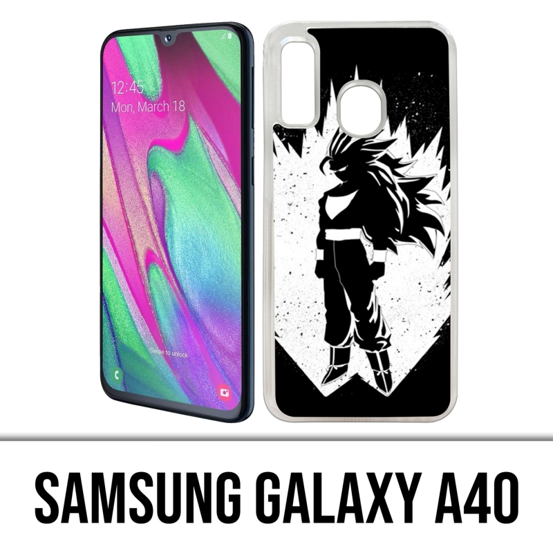 Coque Samsung Galaxy A40 - Super Saiyan Sangoku