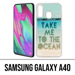 Custodia per Samsung Galaxy A40 - Take Me Ocean