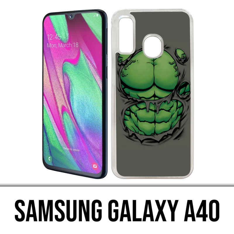 Coque Samsung Galaxy A40 - Torse Hulk