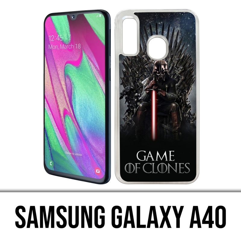 Coque Samsung Galaxy A40 - Vador Game Of Clones