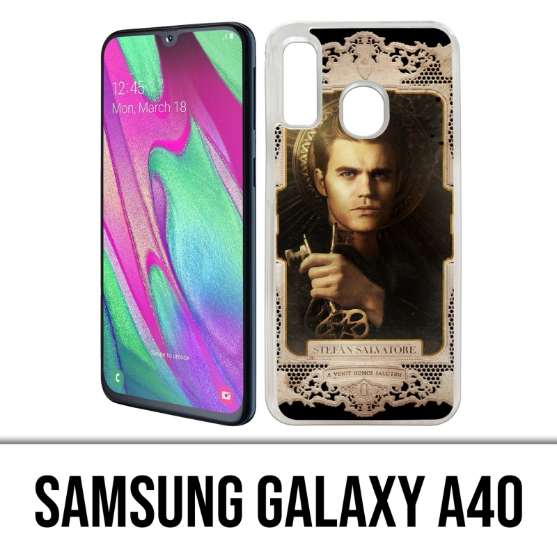 Custodia per Samsung Galaxy A40 - Vampire Diaries Stefan