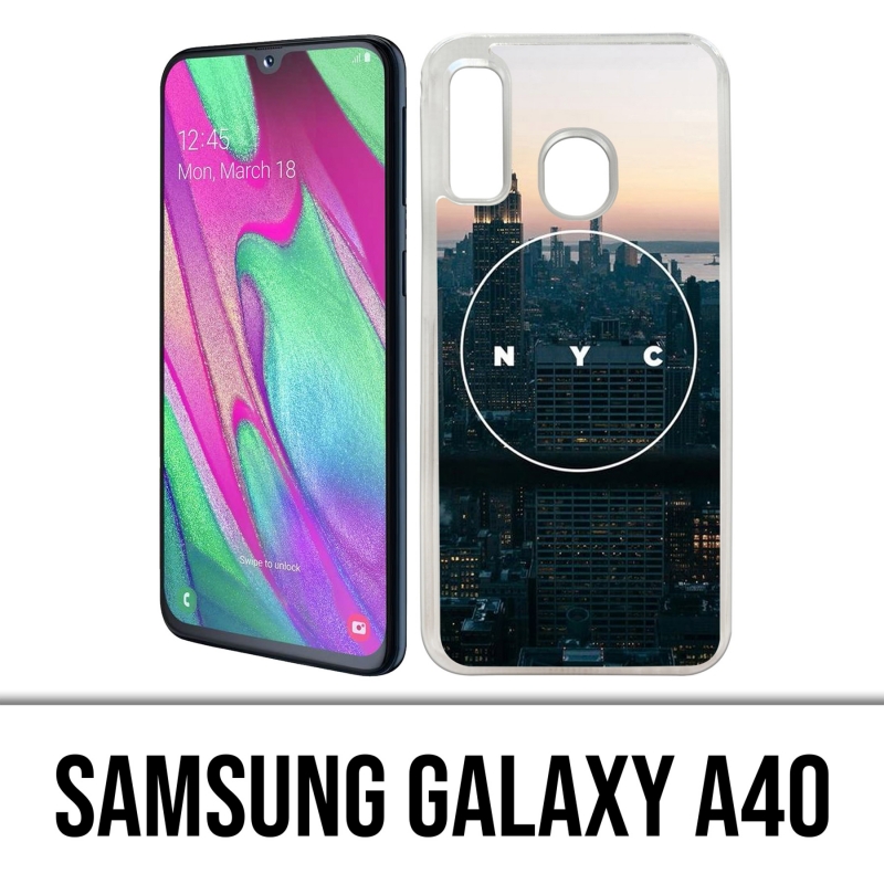 Custodia per Samsung Galaxy A40 - City NYC New Yock