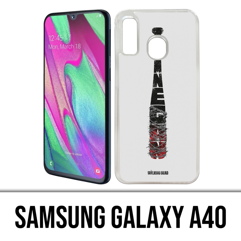 Coque Samsung Galaxy A40 - Walking Dead I Am Negan