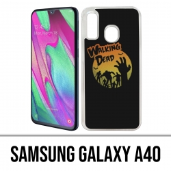 Custodia per Samsung Galaxy A40 - Walking Dead Logo Vintage