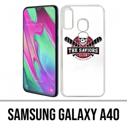 Samsung Galaxy A40 Case - Walking Dead Saviors Club