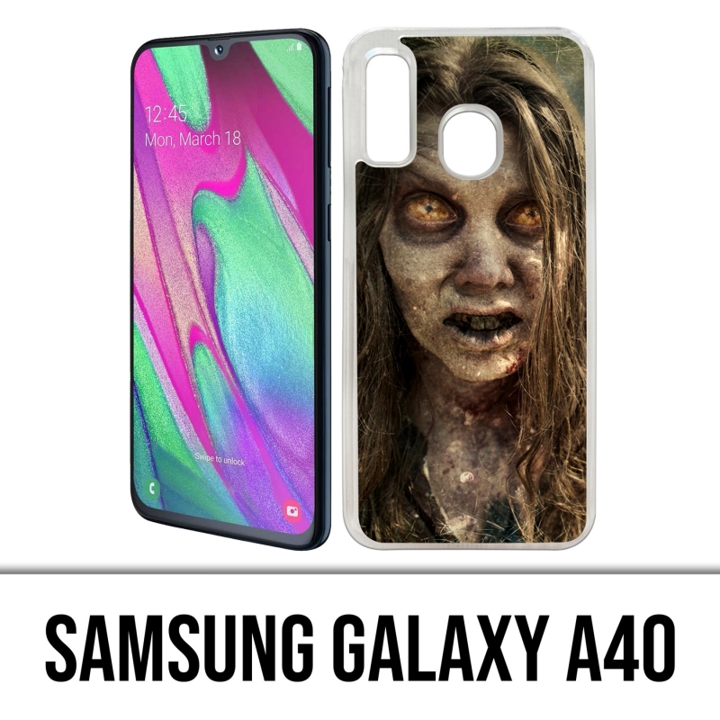 Coque Samsung Galaxy A40 - Walking Dead Scary