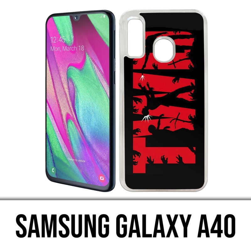 Coque Samsung Galaxy A40 - Walking Dead Twd Logo