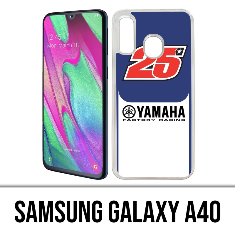 Custodia per Samsung Galaxy A40 - Yamaha Racing 25 Vinales Motogp