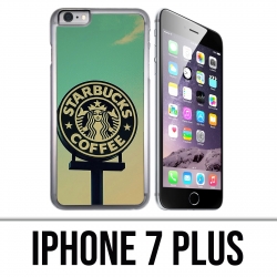 Coque iPhone 7 PLUS - Starbucks Vintage