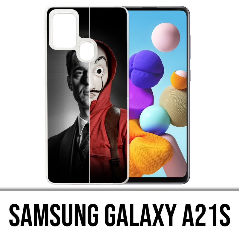 Coque Samsung Galaxy A21s - La Casa De Papel - Berlin Split