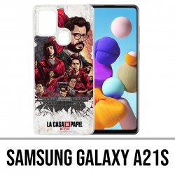 Samsung Galaxy A21s Case - La Casa De Papel - Comics malen