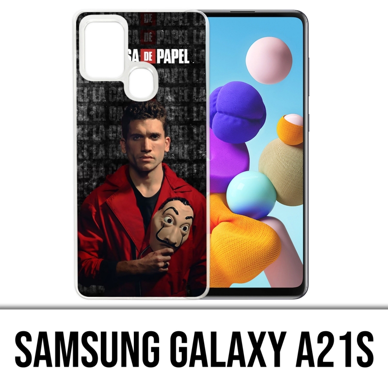 Coque Samsung Galaxy A21s - La Casa De Papel - Denver Masque