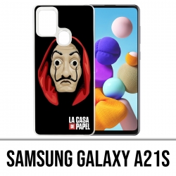 Funda Samsung Galaxy A21s - La Casa De Papel - Dali Mask