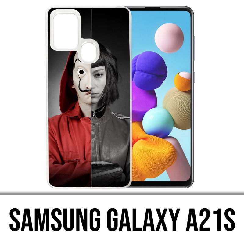 Samsung Galaxy A21s Case - La Casa De Papel - Tokio Split