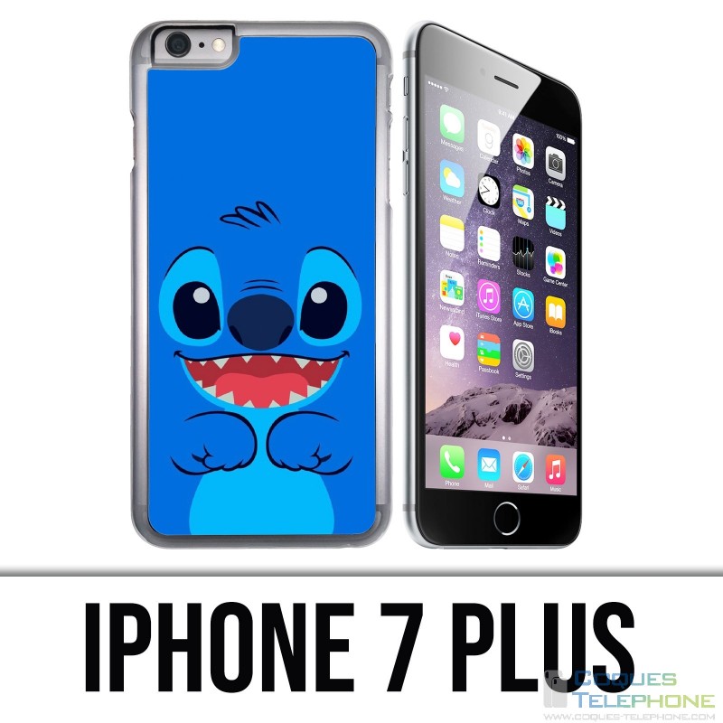 Coque iPhone 7 PLUS - Stitch Bleu