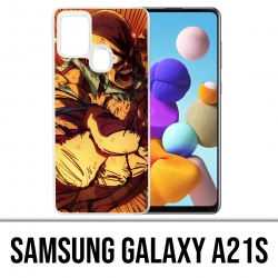 Custodia per Samsung Galaxy A21s - One Punch Man Rage