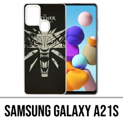 Custodia per Samsung Galaxy A21s - Logo Witcher