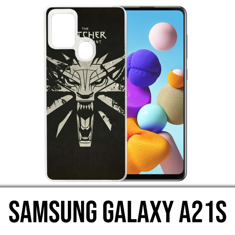 Funda Samsung Galaxy A21s - Logotipo de Witcher