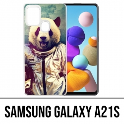 Custodia per Samsung Galaxy A21s - Animal Astronaut Panda