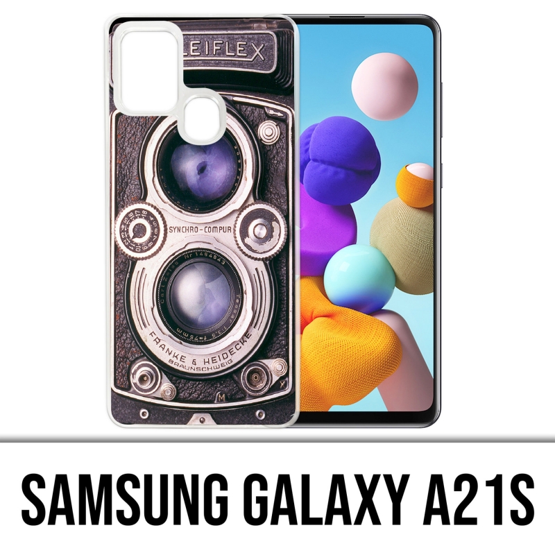 Coque Samsung Galaxy A21s - Appareil Photo Vintage