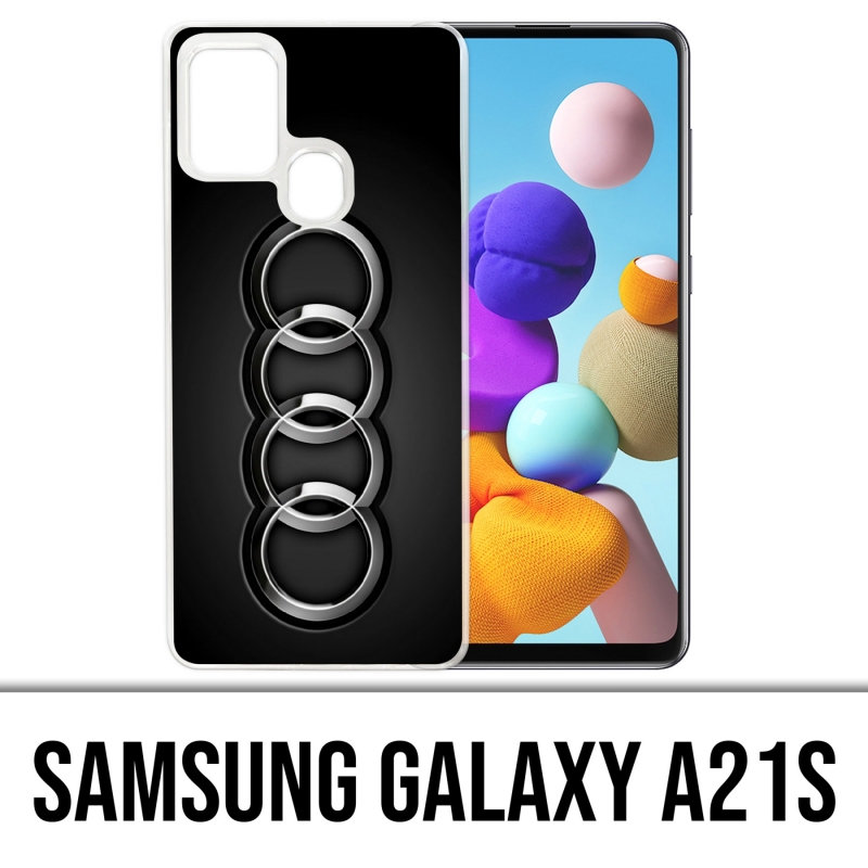 Funda Samsung Galaxy A21s - Logotipo de Audi Metal