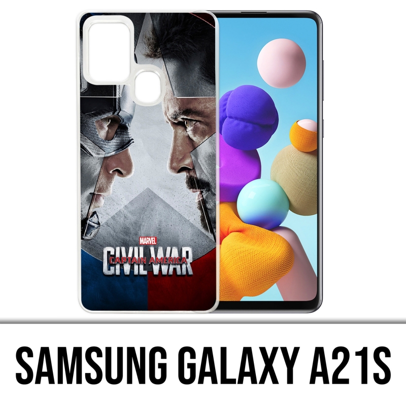 Coque Samsung Galaxy A21s - Avengers Civil War