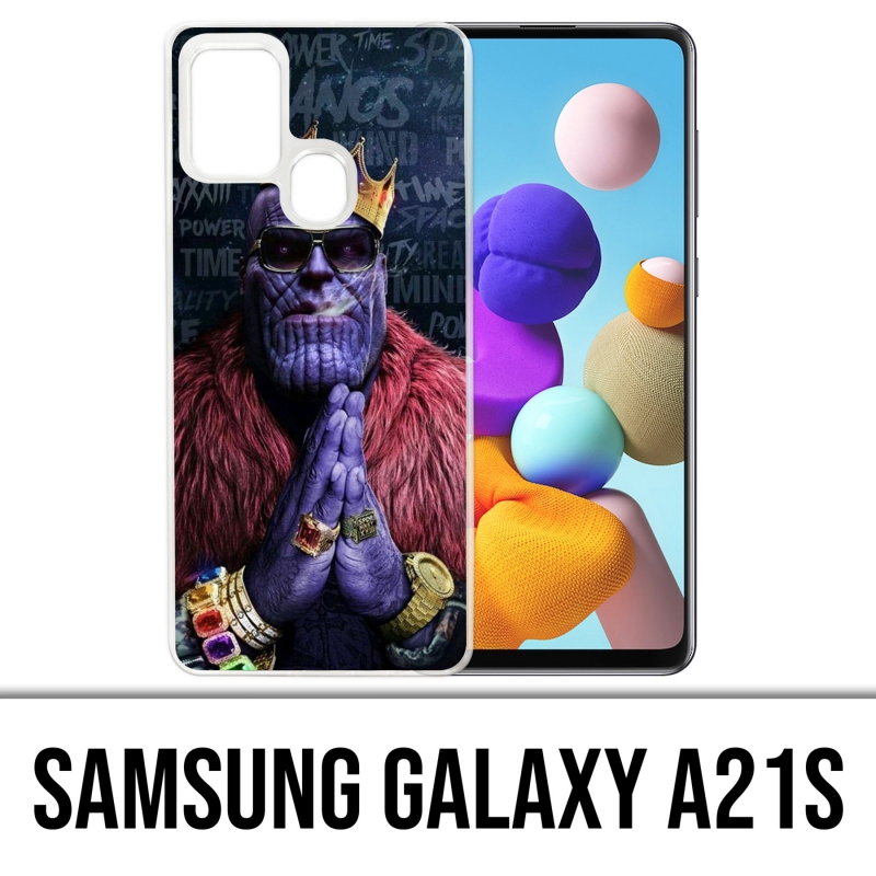 Coque Samsung Galaxy A21s - Avengers Thanos King