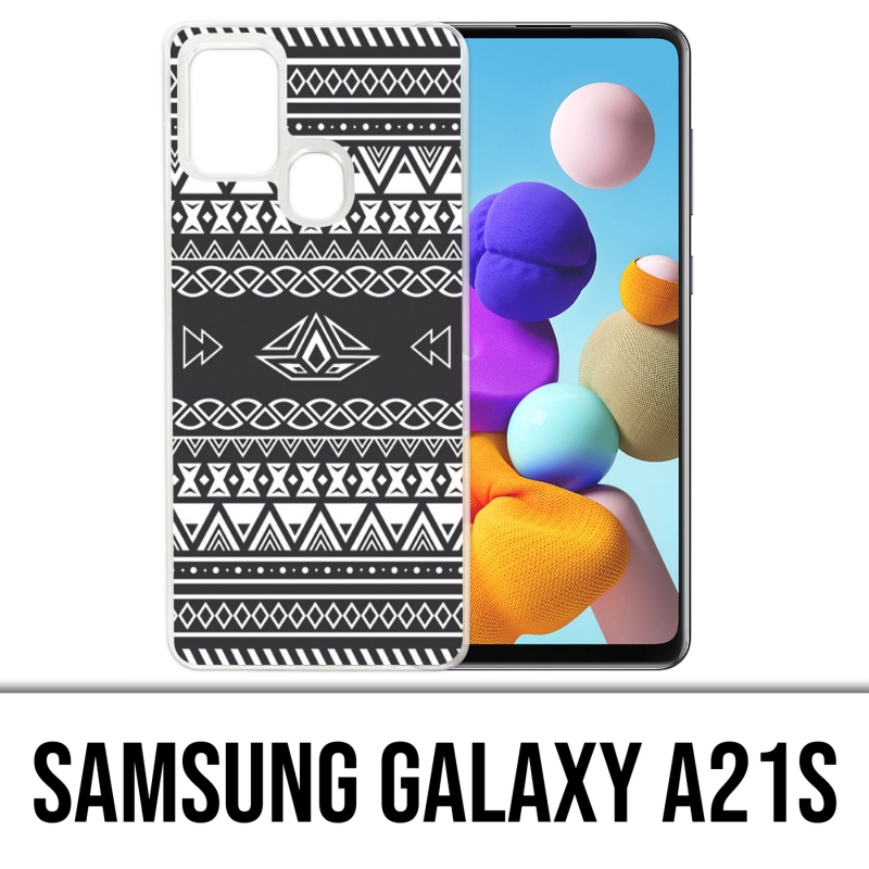 Funda para Samsung Galaxy A21s - Gris azteca