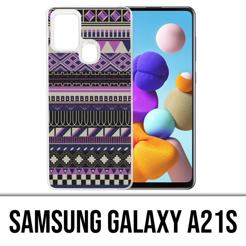 Coque Samsung Galaxy A21s - Azteque Violet