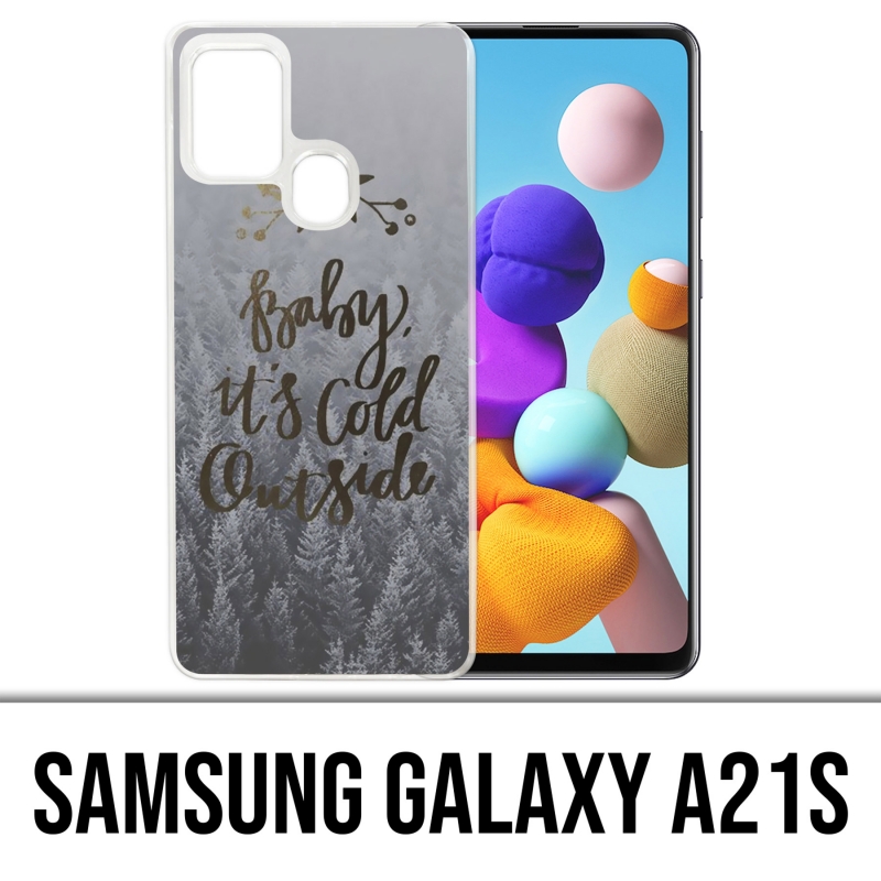 Coque Samsung Galaxy A21s - Baby Cold Outside