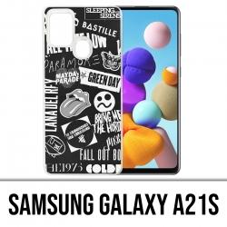 Coque Samsung Galaxy A21s - Badge Rock