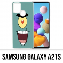 Samsung Galaxy A21s Case - Schwamm Bob Plankton