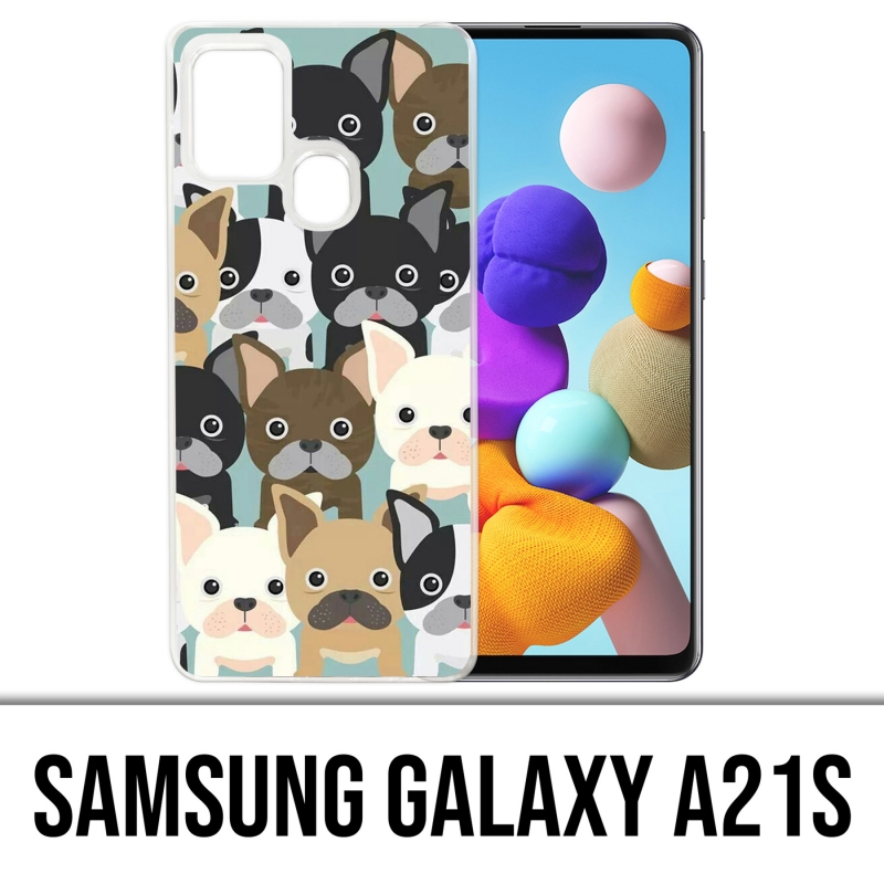 Coque Samsung Galaxy A21s - Bouledogues