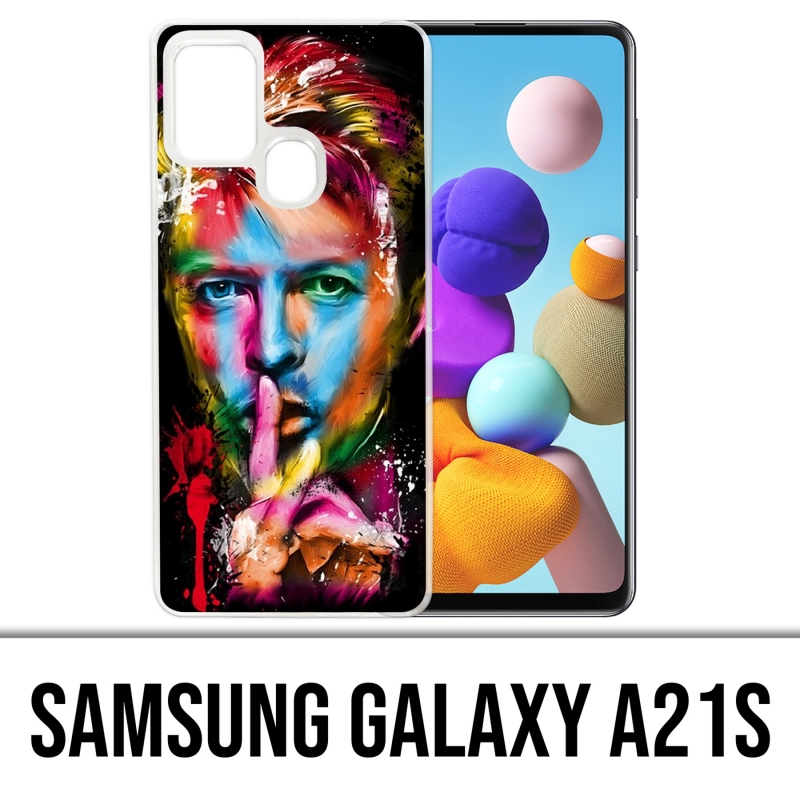 Coque Samsung Galaxy A21s - Bowie Multicolore