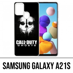 Custodia per Samsung Galaxy A21s - Logo Call Of Duty Ghosts