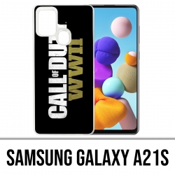 Custodia per Samsung Galaxy A21s - Call Of Duty Ww2 Logo