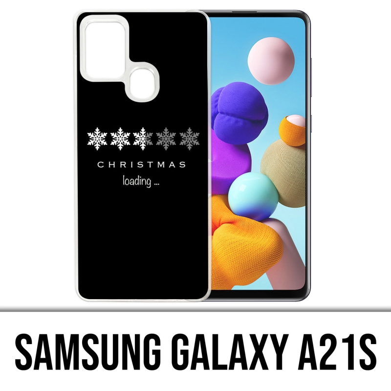 Samsung Galaxy A21s Case - Christmas Loading