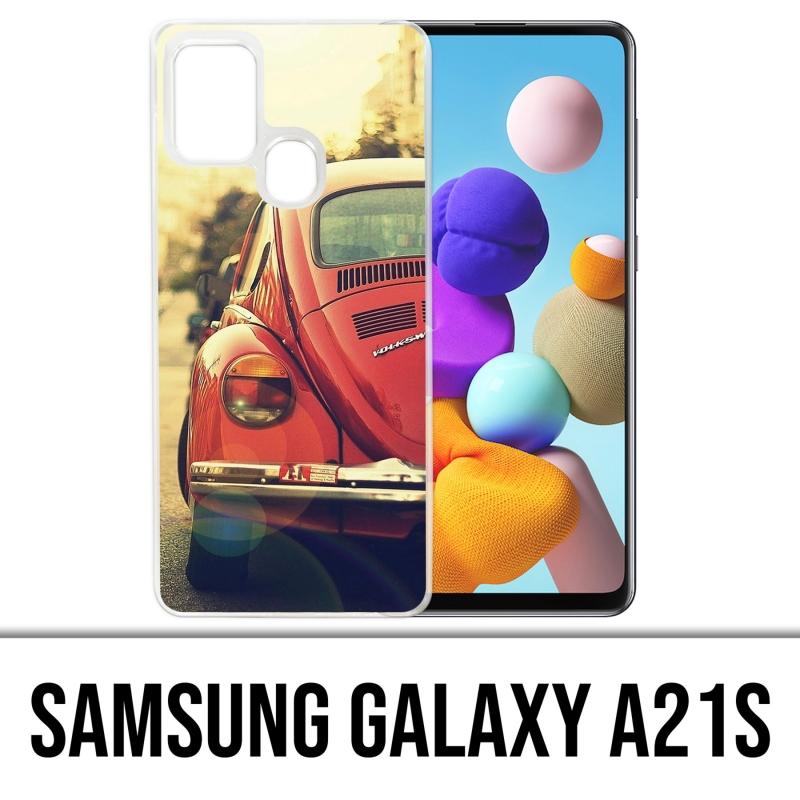 Samsung Galaxy A21s Case - Vintage Marienkäfer