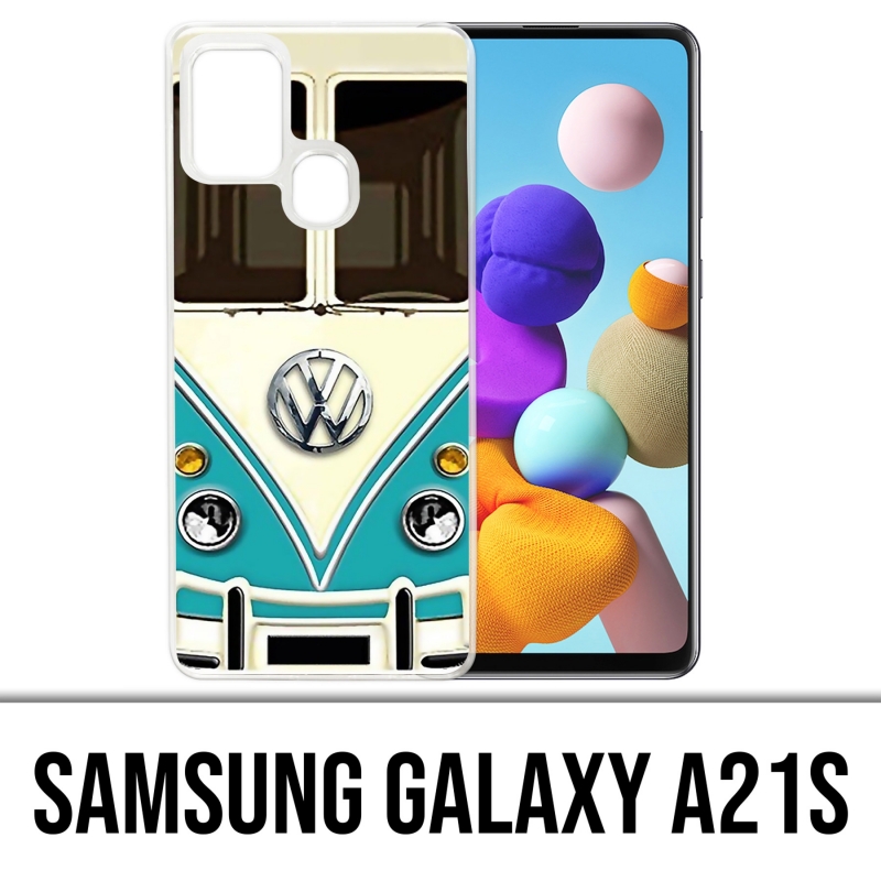 Coque Samsung Galaxy A21s - Combi Vintage Vw Volkswagen