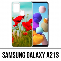 Funda Samsung Galaxy A21s - Amapolas 2