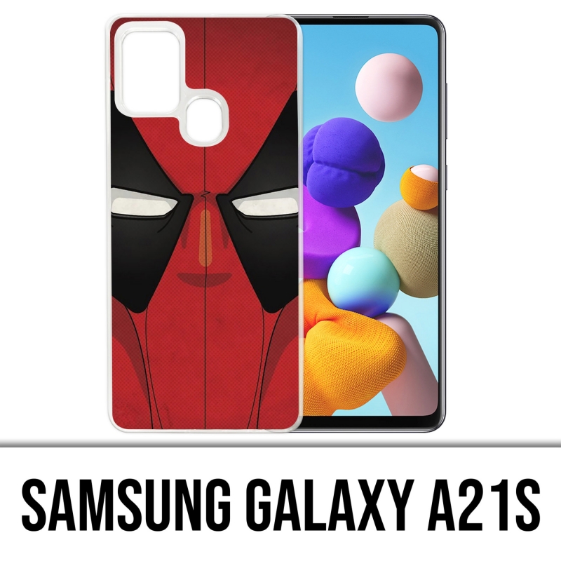 Coque Samsung Galaxy A21s - Deadpool Masque